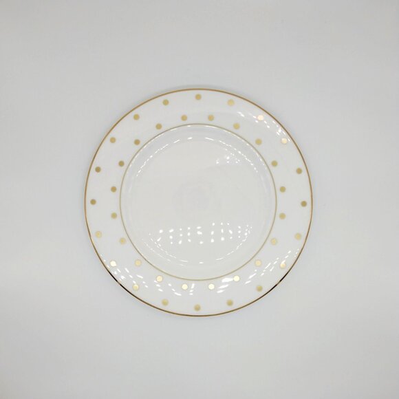 Kate Spade Larabee Road Gold 5 Piece Dinnerware Set Women's Valentine's Day Gift - Picture 10 of 16